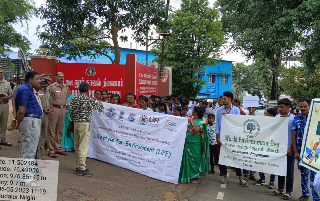 World Environment Day Rally at Gudalur, The Nilgiris, Tamil Nadu